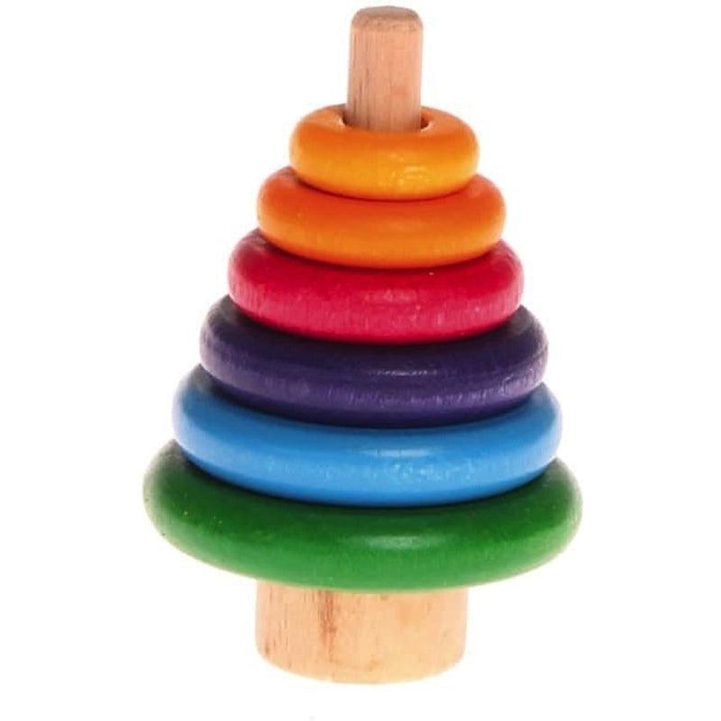 Figura decorativa apilable arcoiris