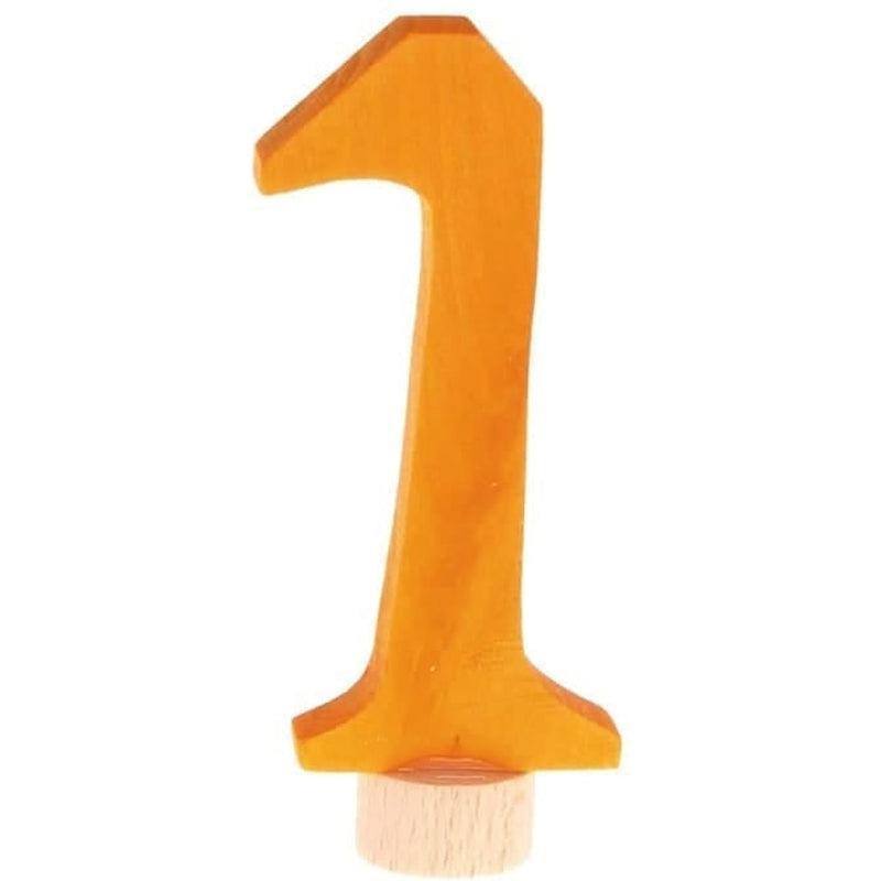 Número decorativo antroposófico 1