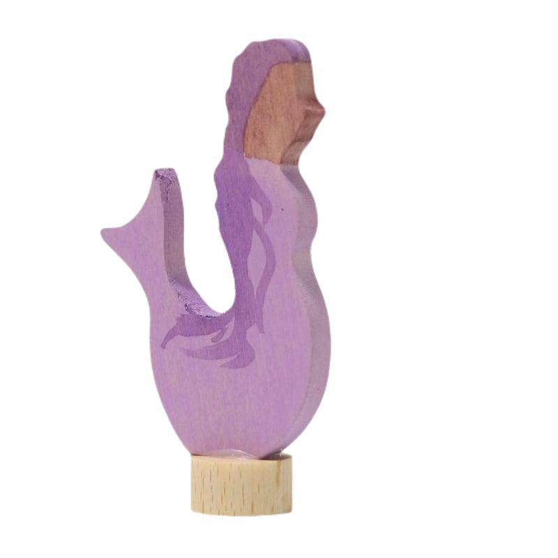 Figura decorativa sirena amatista