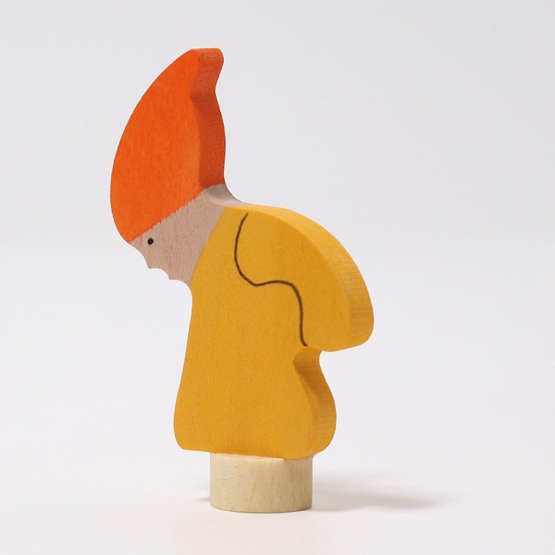Figura decorativa gnomo de otoño