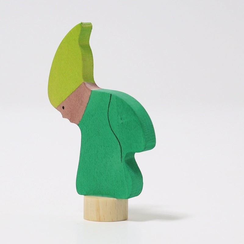 Figura decorativa gnomo de primavera