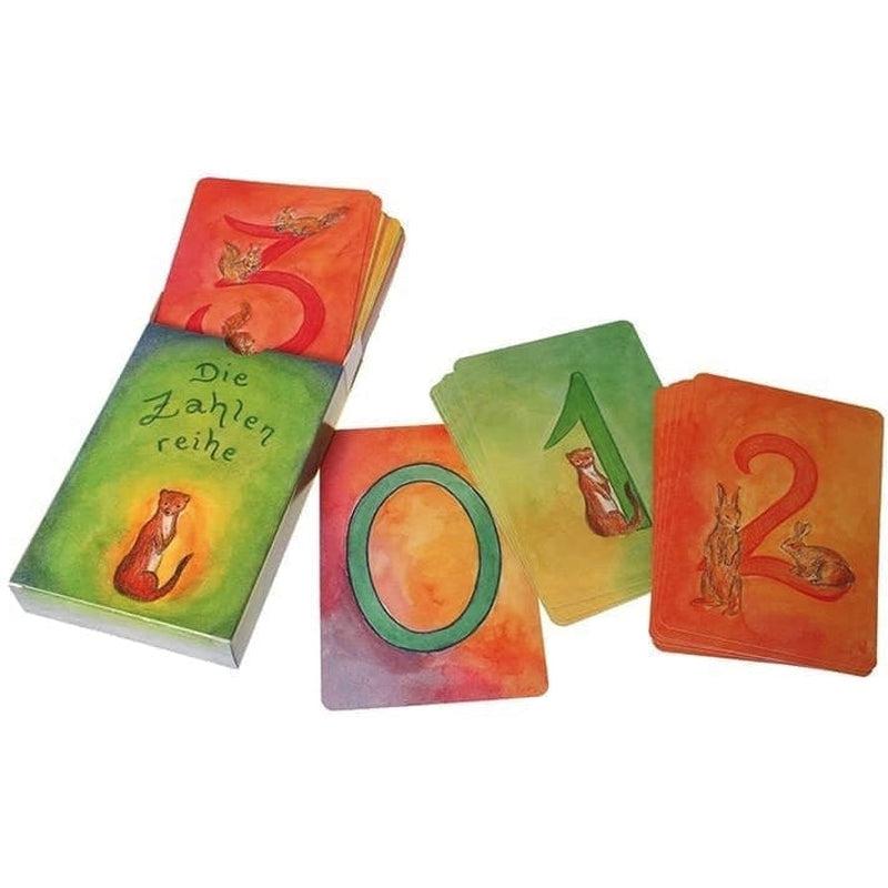 Tarjetas series numéricas de Grimm&#39;s en Libélula Azul