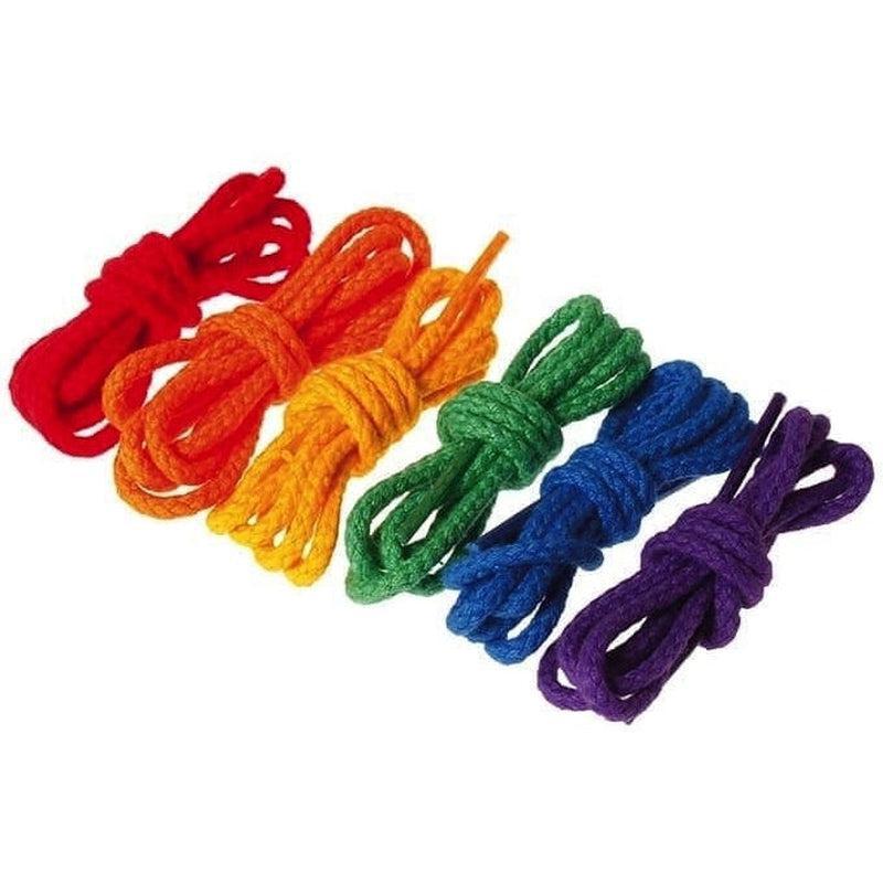 Cordeles arcoiris para enhebrar