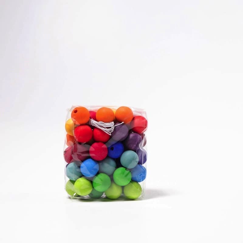 Cuentas arcoiris 20 mm de Grimm&#39;s en Libélula Azul