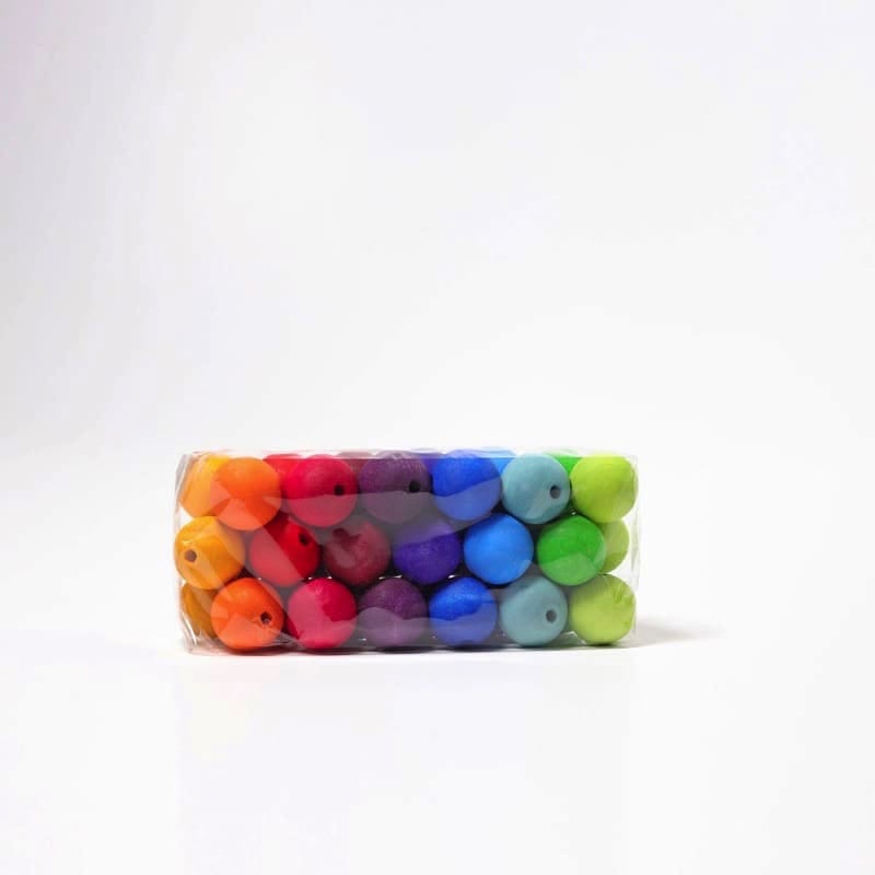 Cuentas arcoiris 30 mm de Grimm&#39;s en Libélula Azul