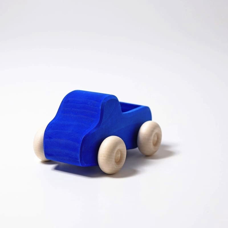 Camión pequeño azul de Grimm's en Libélula Azul