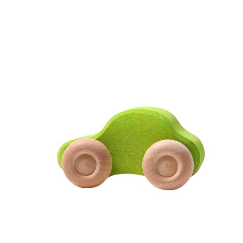 Auto verde coupé