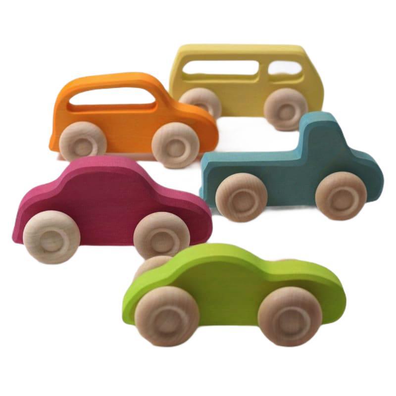 Set autos slim tonos pastel