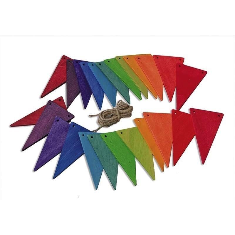 Banderines arcoiris de Grimm's en Libélula Azul