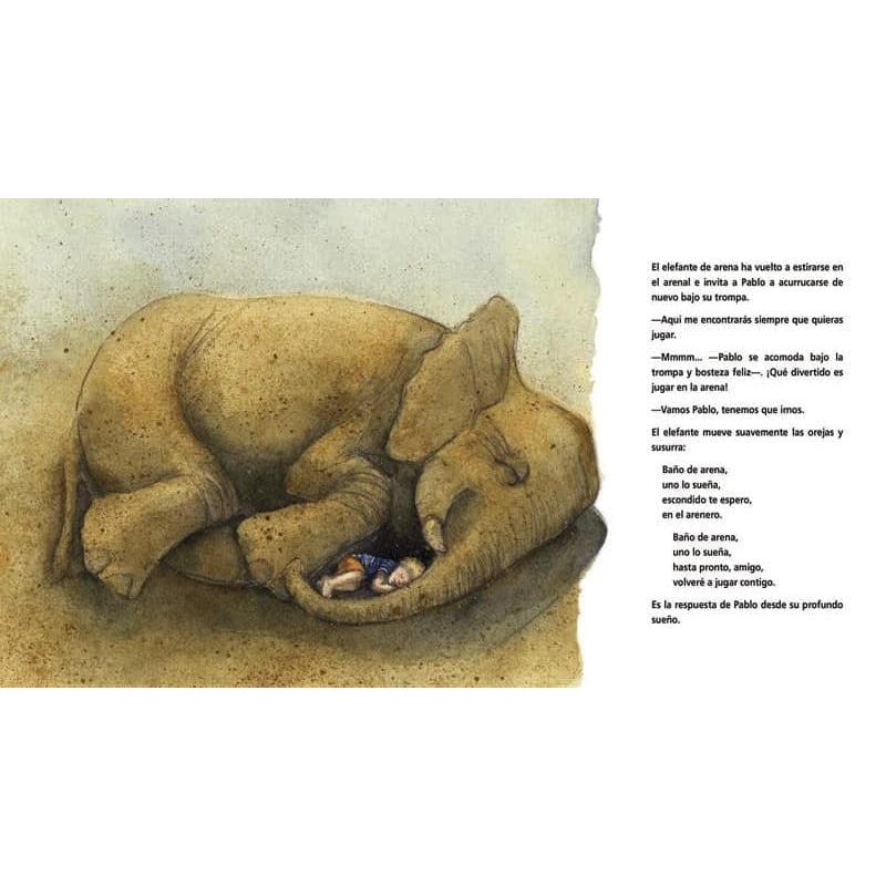 El elefante de arena de ING Edicions en Libélula Azul