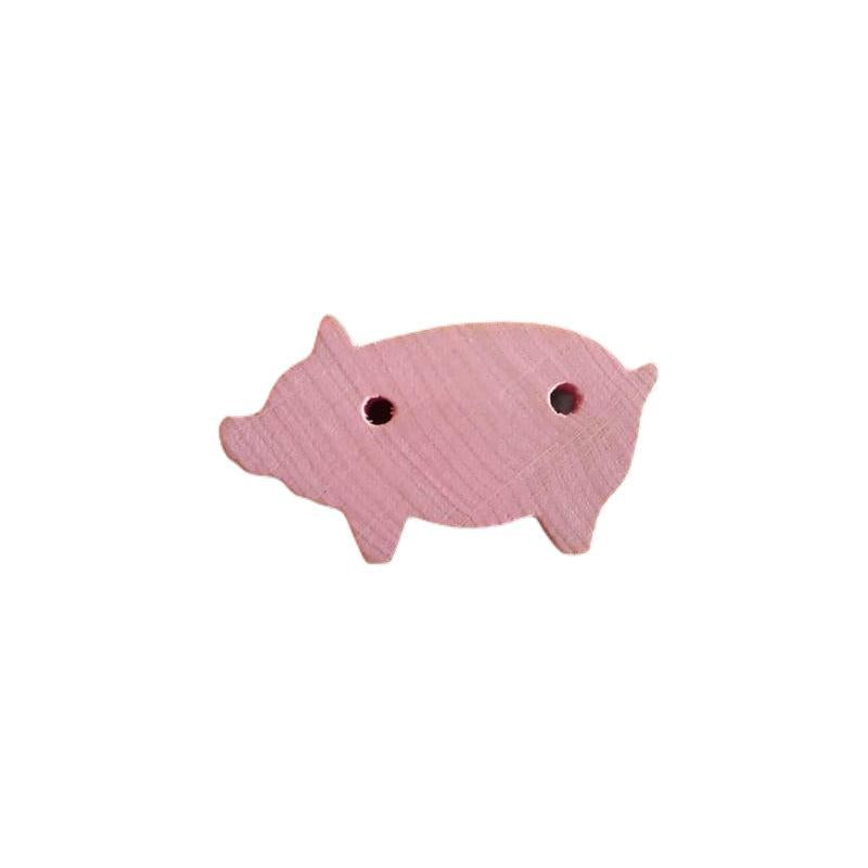 Cuenta de animales y figuras chancho