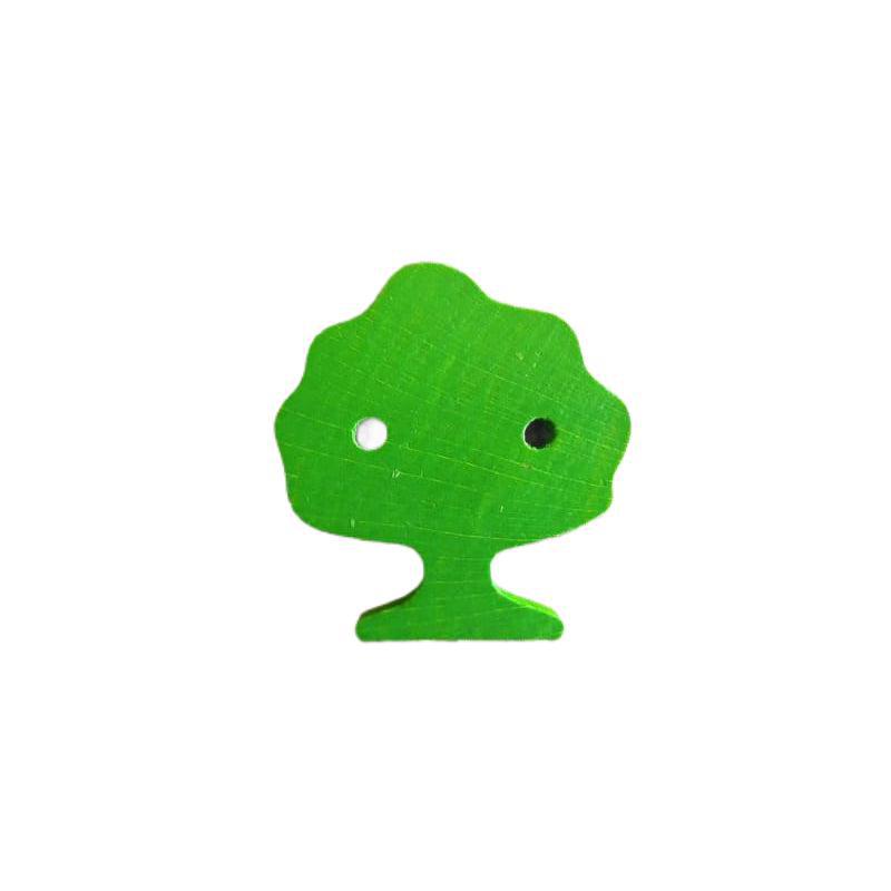 Cuenta de animales y figuras árbol