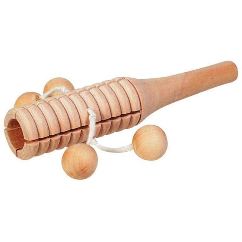 Cilindro de percusión con bolitas