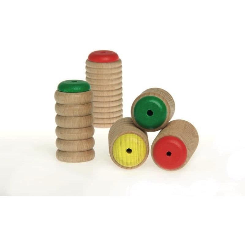Set 3 sonajeros güiro