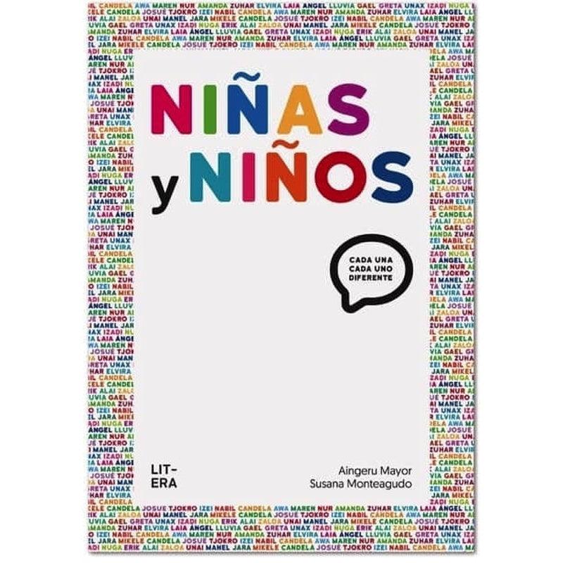 Niñas y niños. cada una, cada uno diferente de Editorial Litera en Libélula Azul