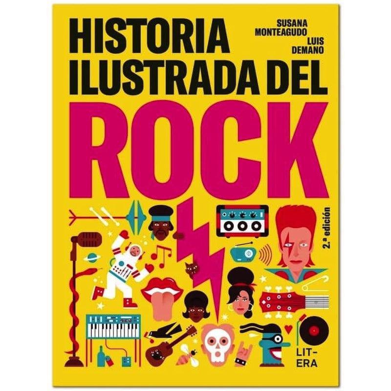 Historia ilustrada del rock de Editorial Litera en Libélula Azul