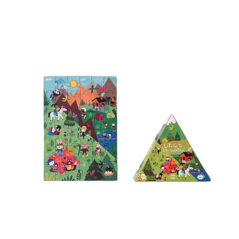 Puzzle Let&#39;s go to the mountain de Londji en Libélula Azul