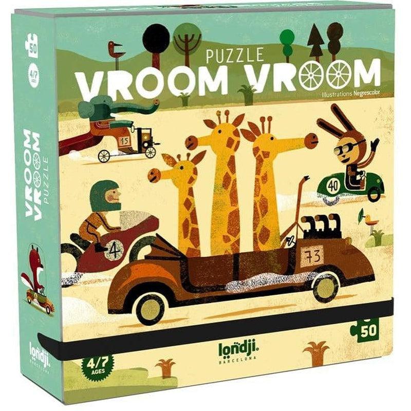 Puzzle de bolsillo Vroom Vroom de Londji en Libélula Azul