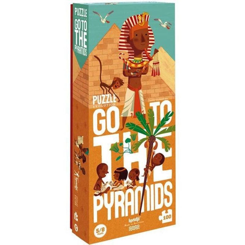 Puzzle Go to the pyramids