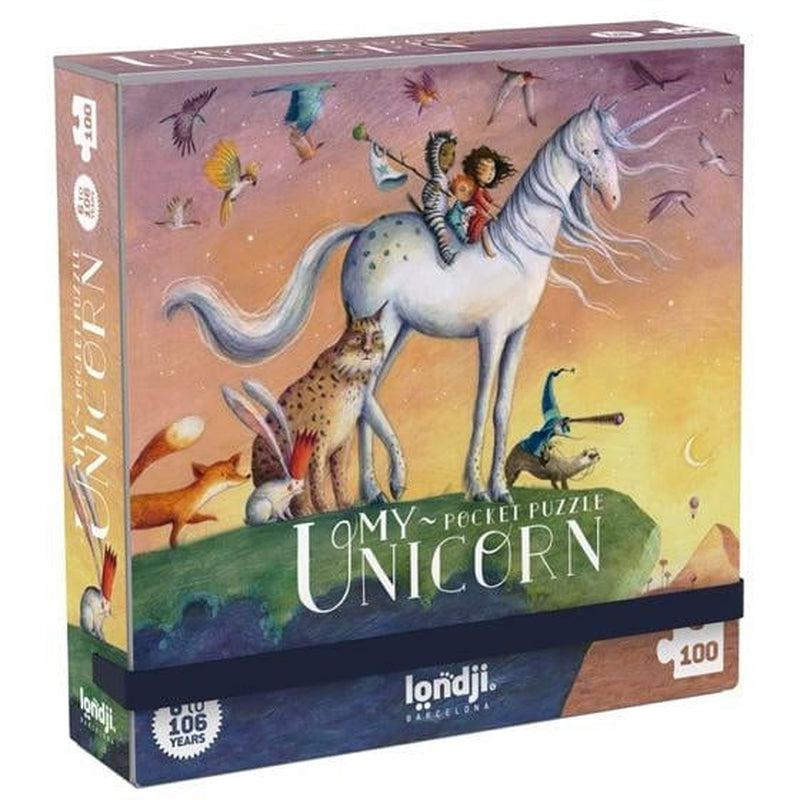 Puzzle de bolsillo My unicorn de Londji en Libélula Azul