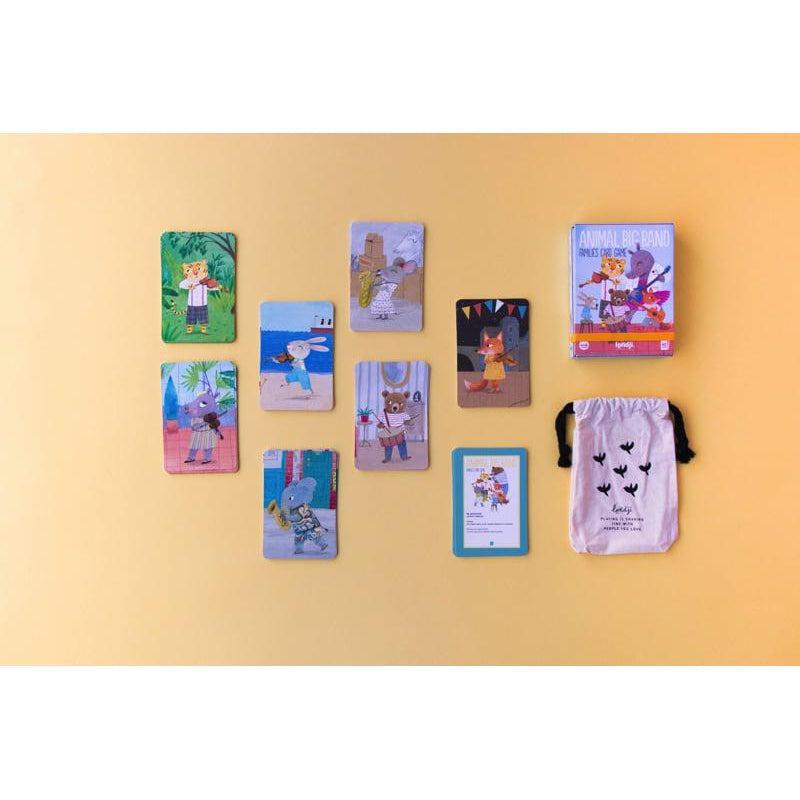 Juego de cartas Animals big band de Londji en Libélula Azul