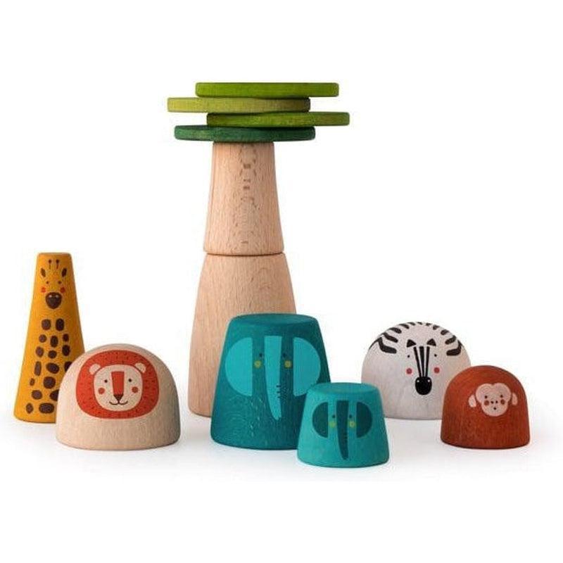 Set My wooden world savanna