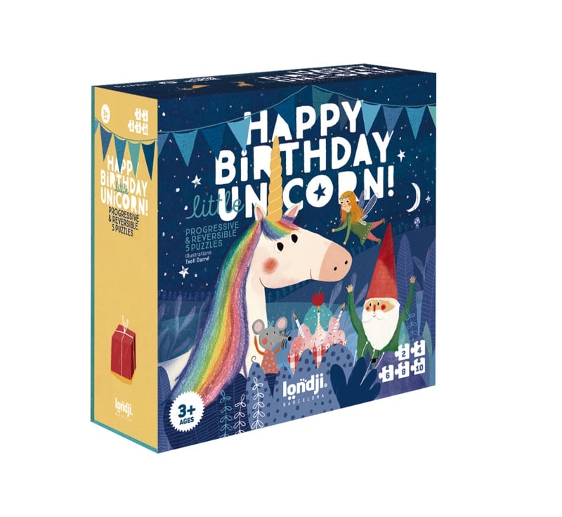 Puzzle Happy Birthday Unicorn!