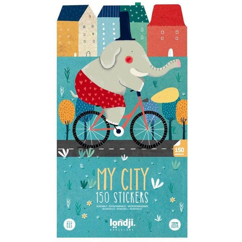Actividades Stickers removibles City de Londji en Libélula Azul