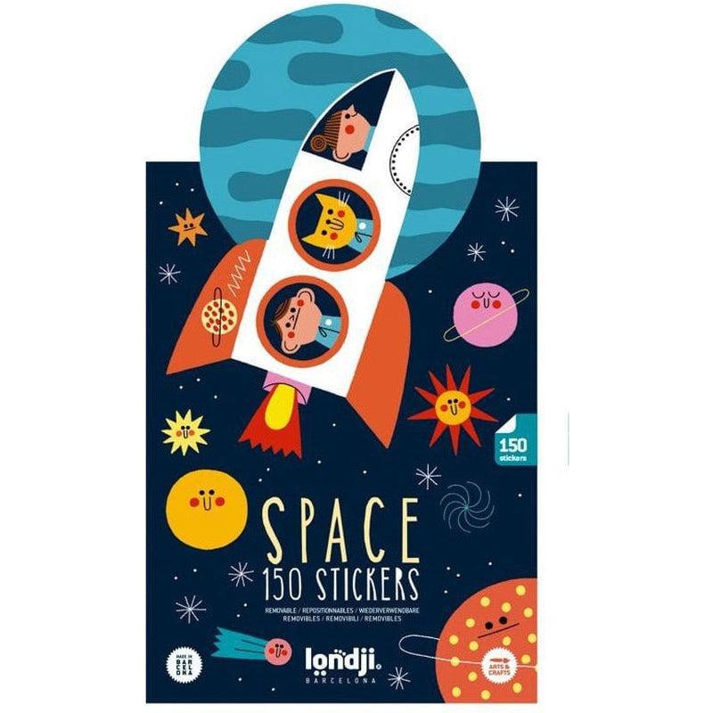 Actividades Stickers removibles Space