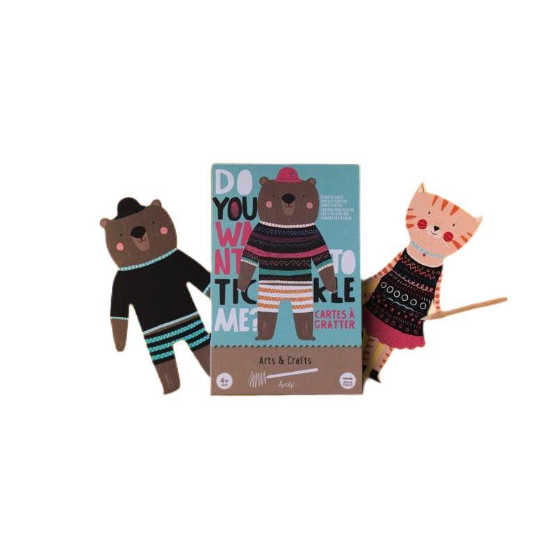 Actividades Papel para raspar Tickle me