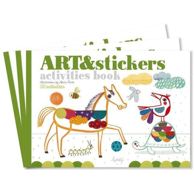 Libro de actividades Art&amp;stickers