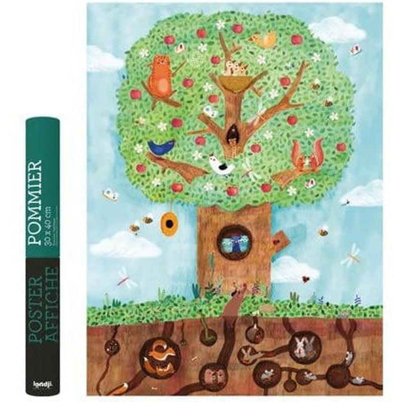 Poster Pommier de Londji en Libélula Azul