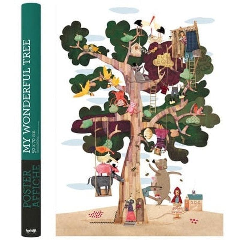 Poster My wonderful tree de Londji en Libélula Azul