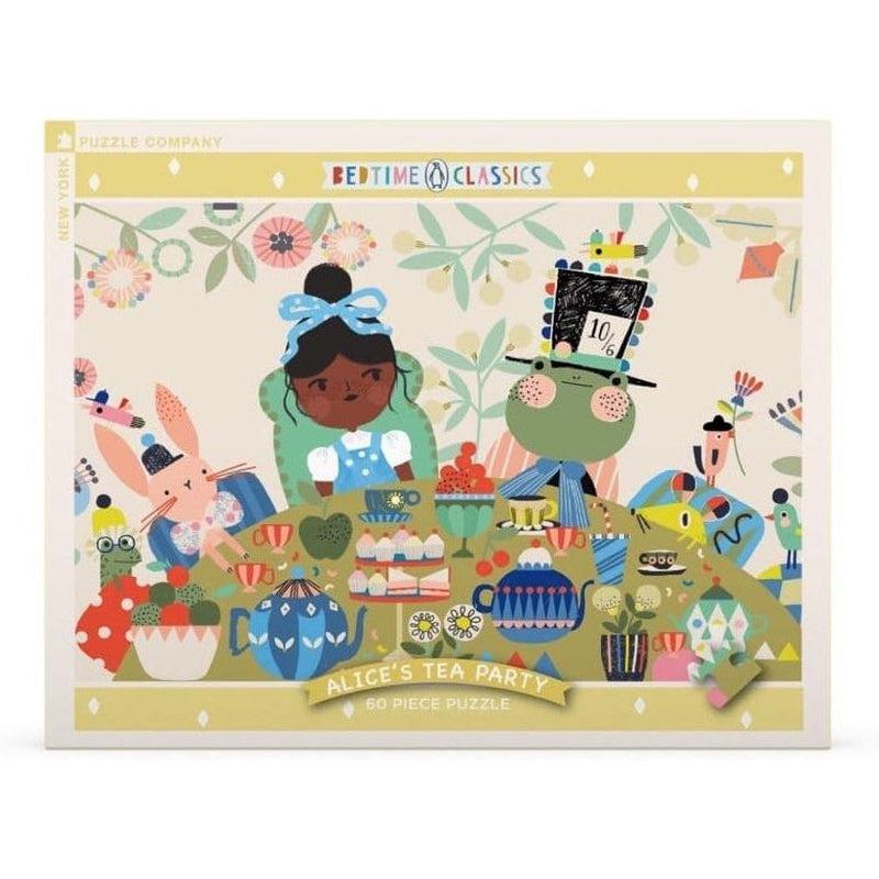 Puzzle Fiesta del té de Alicia de New York Puzzles en Libélula Azul