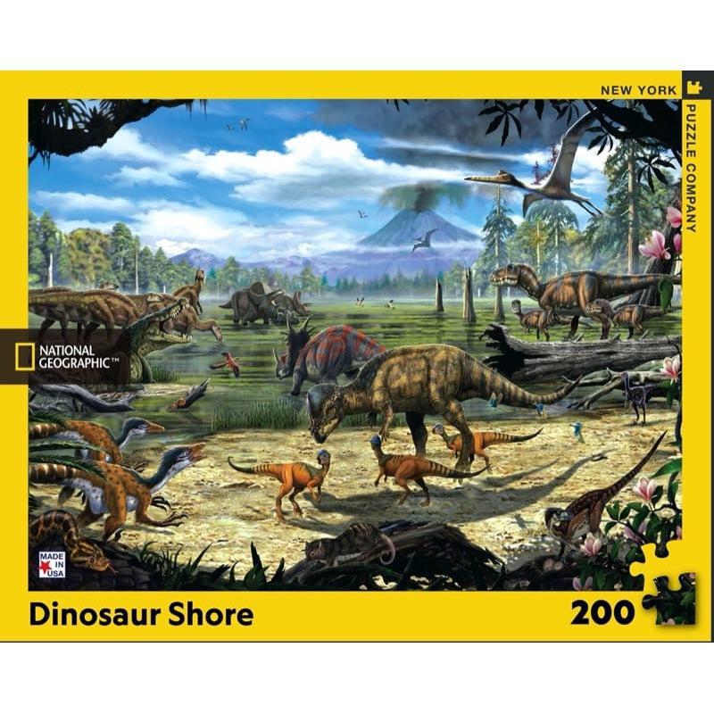 Puzzle Costa de dinosaurios