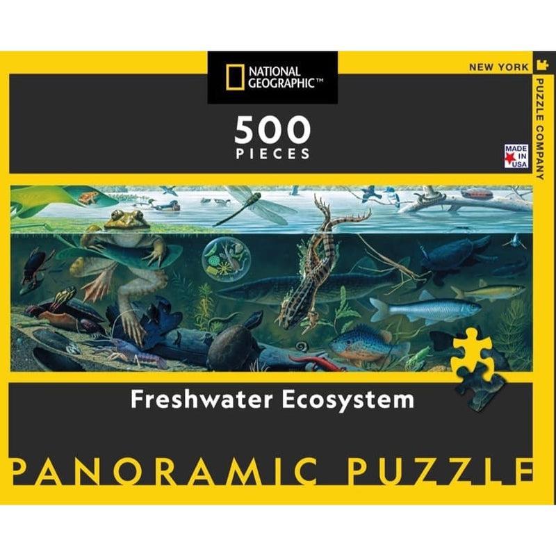 Puzzle Ecosistema de agua dulce