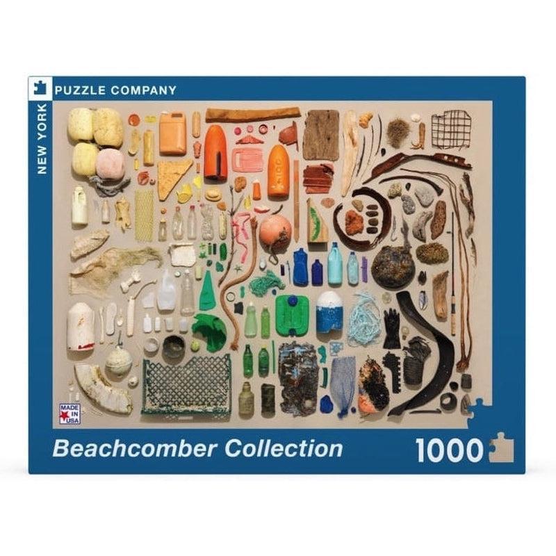 Puzzle Colección de objetos playeros