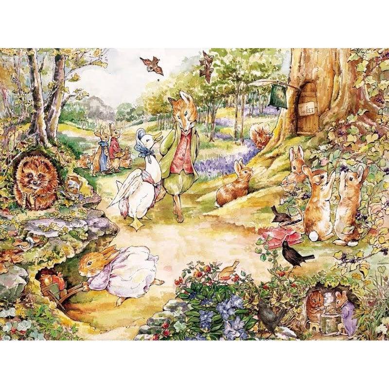 Puzzle Caminata en el bosque