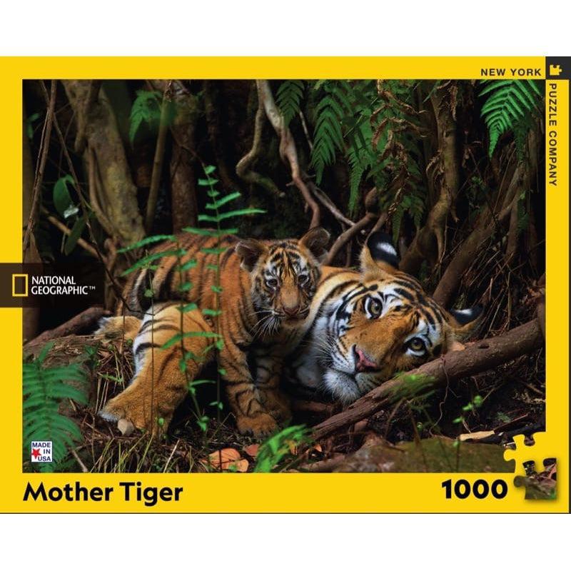 Puzzle Madre tigre y su cachorro