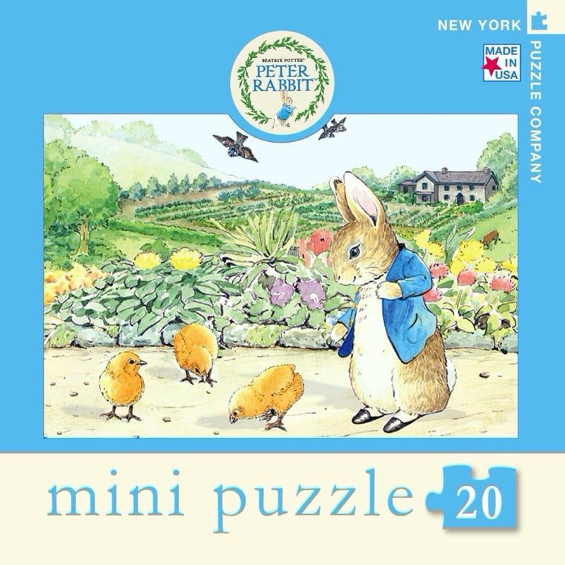 Puzzle mini Pollitos de primavera de New York Puzzles en Libélula Azul