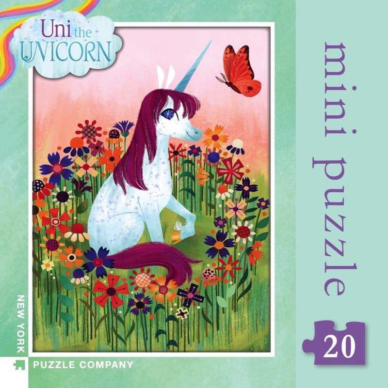Puzzle mini Uni el unicornio