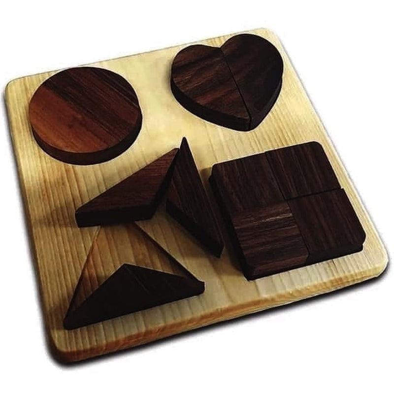 Puzzle formas básicas natural