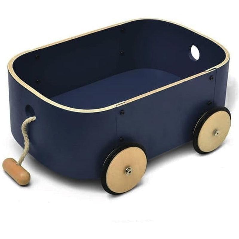 Carro de arrastre lupe azul