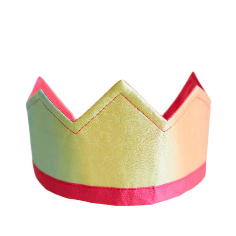 Corona reversible rosa arcoiris