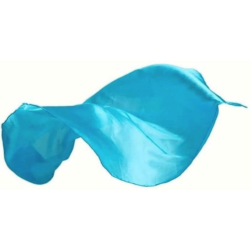 Pañuelo grande turquesa de Sarah's Silks en Libélula Azul