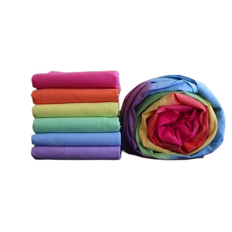 Tela algodón arcoiris