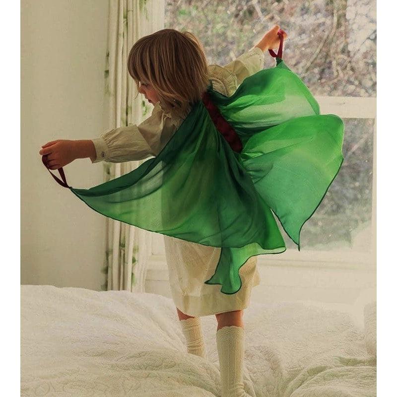 Alas bosque de Sarah&#39;s Silks en Libélula Azul