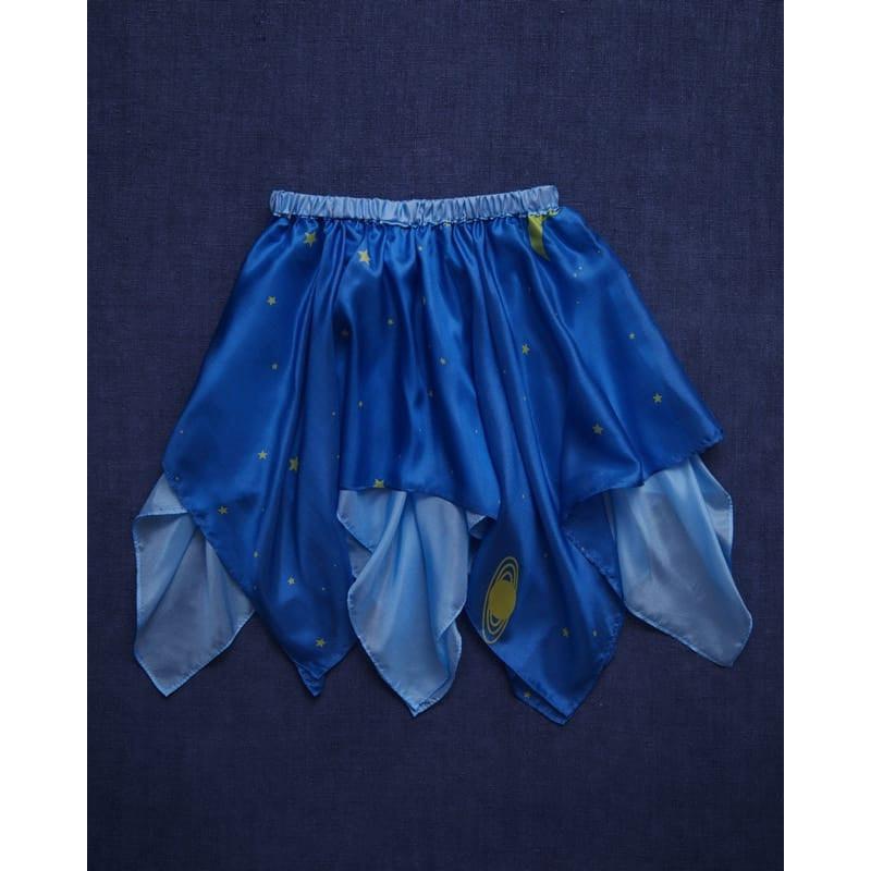 Falda hada estrellada reversible