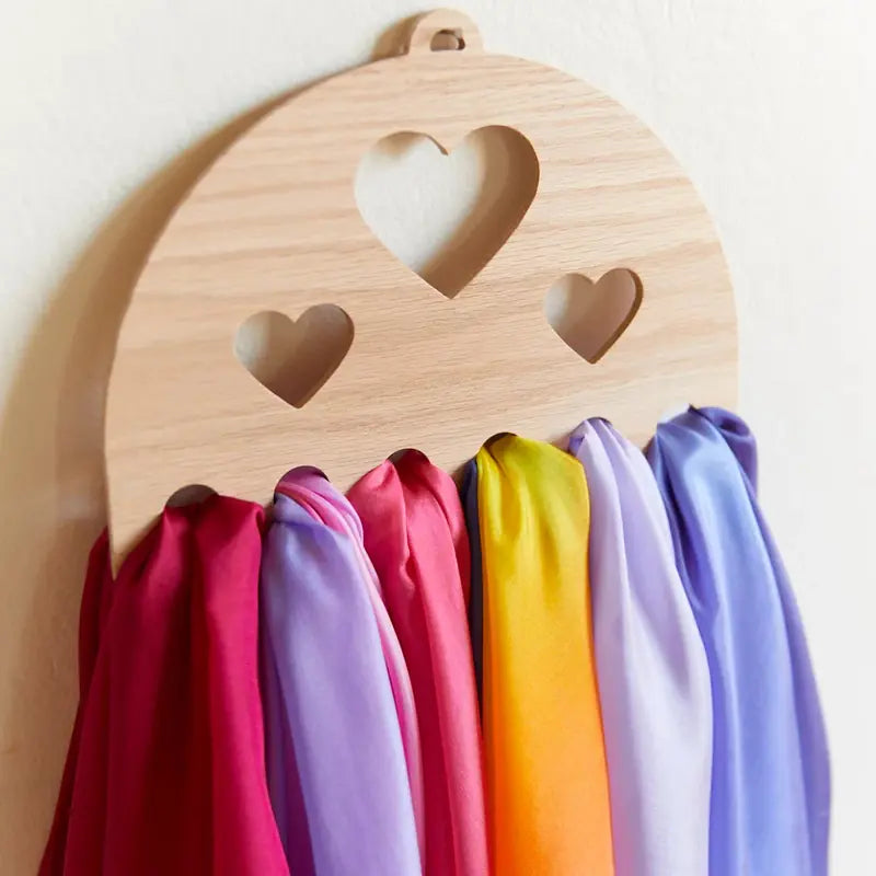 Display pañuelos corazones