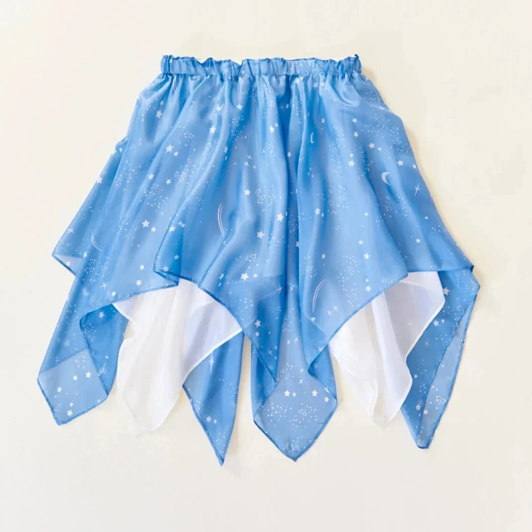 Falda hada celestial de seda